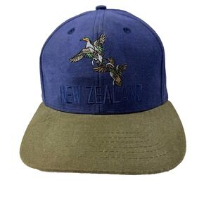 Mens New Zealand Hat Adjustable Cap Blue The Hat Factory LTD Ducks